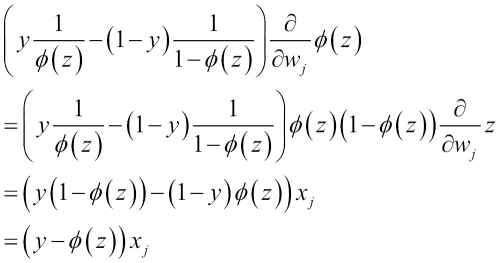 Training a logistic regression model with scikit-learn