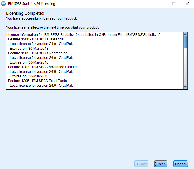 ibm spss 23 trial