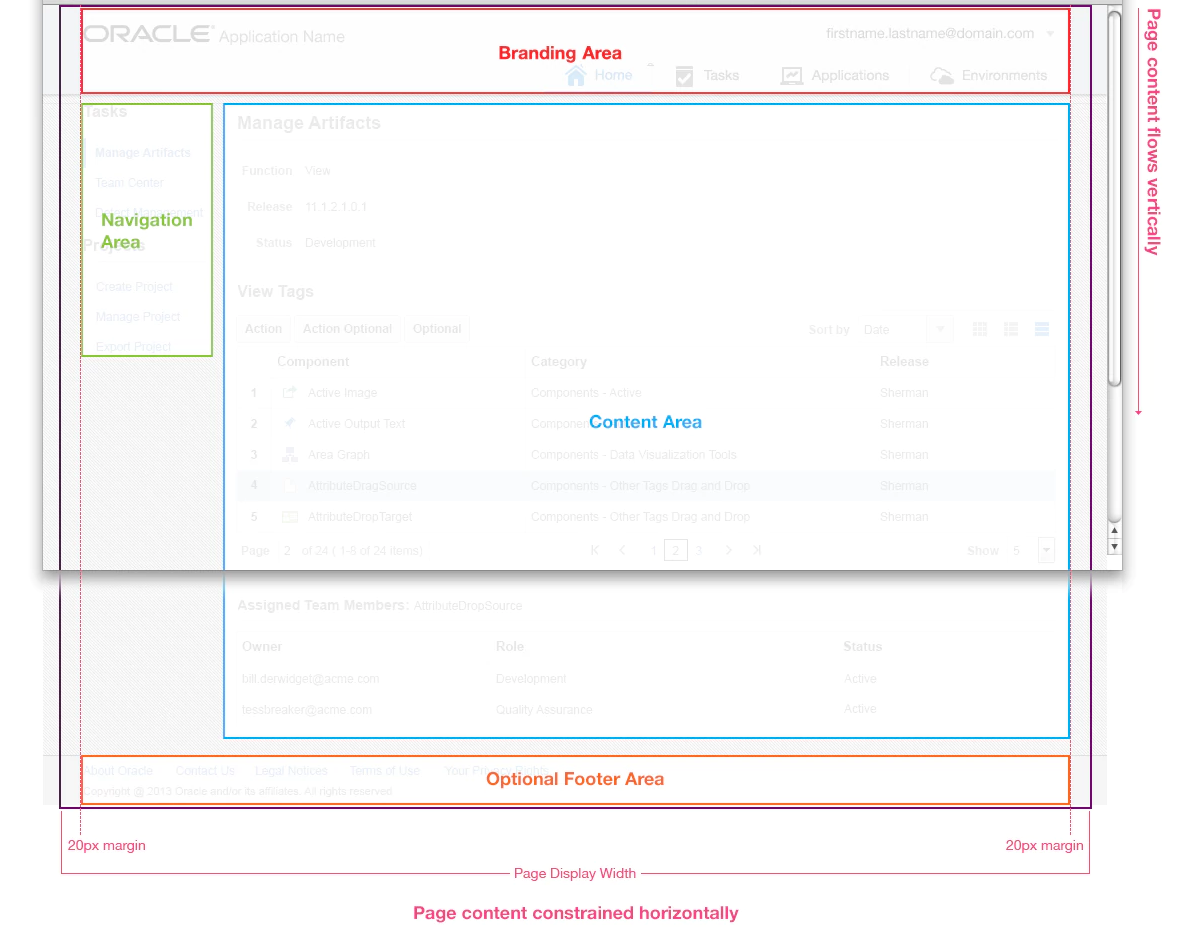 Oracle JET web application styles with Alta UI | Oracle JET for Developers
