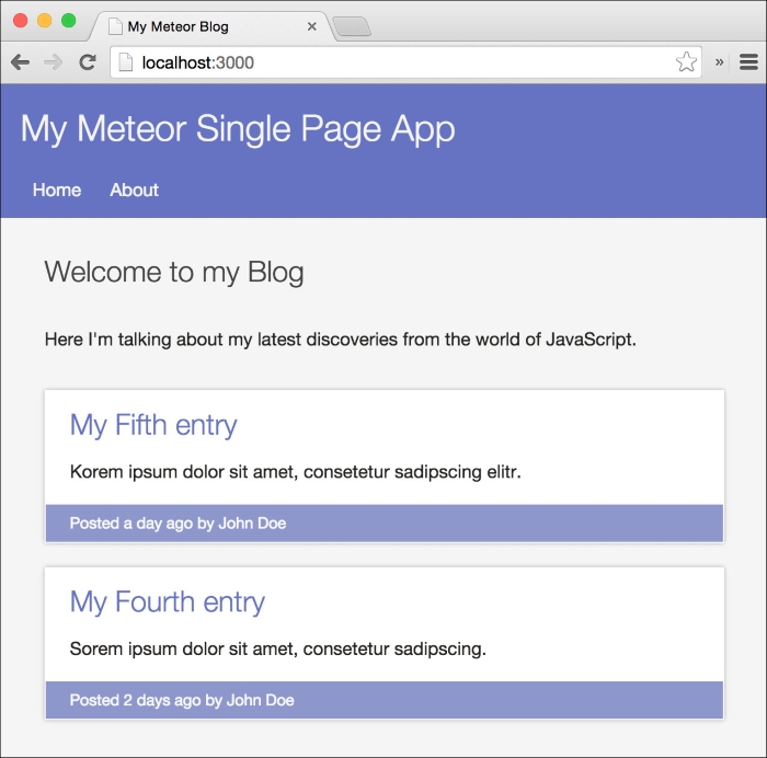 Publishing only parts of data