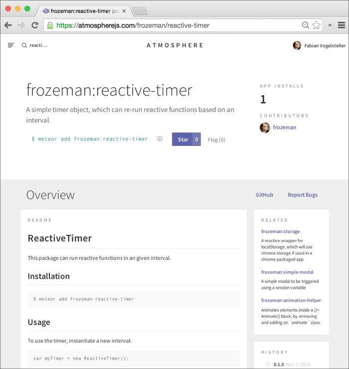 Publishing our package online