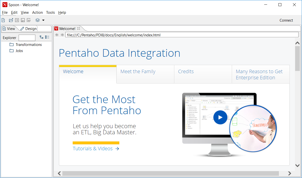 Как установить pentaho на windows