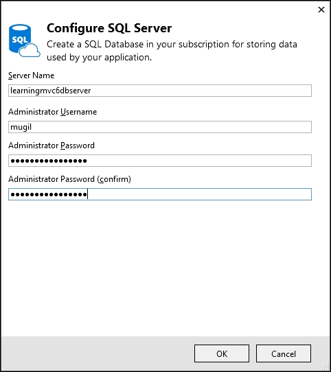 Deploying the ASP.NET Core application in Azure