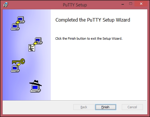 Installing the PuTTY client