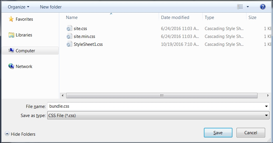 Minification of JavaScript and CSS files and their combination
