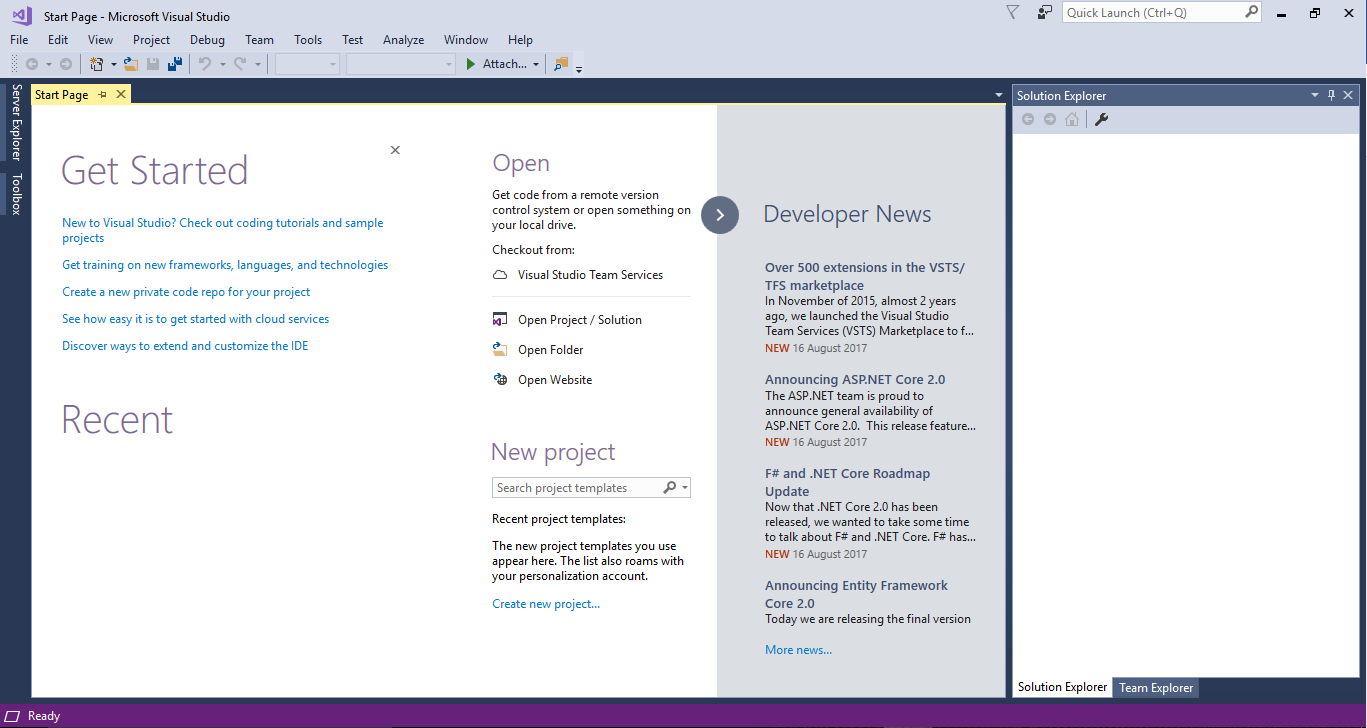 Visual Studio 2017. Visual Studio 2013. Kak posmotret cvoy Visual Studio na Google. Microsoft cognitive Toolkit (CNTK).