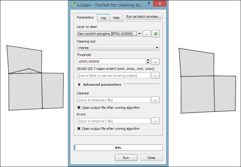 Fixing invalid geometry errors