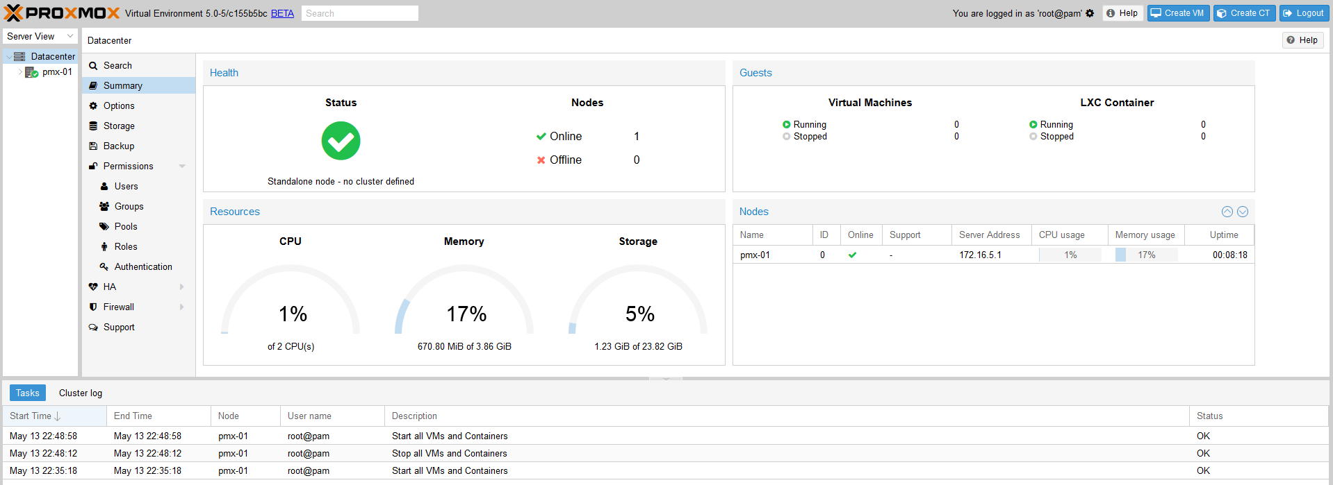 Proxmox iso location