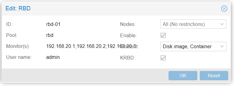 LXC containers on Proxmox VE