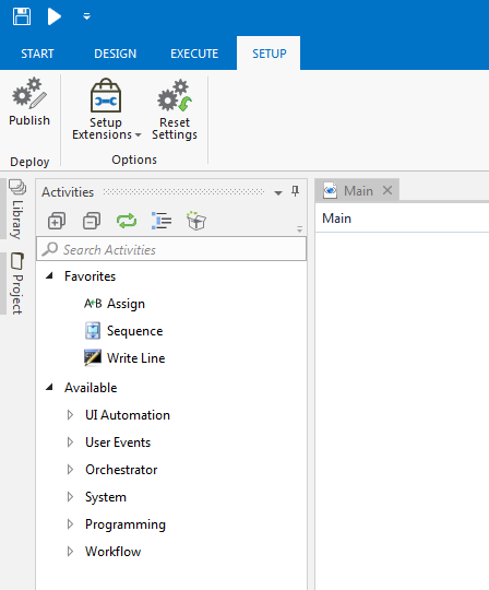uipath publish to orchestrator