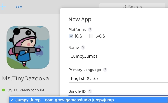 Adding In-App Purchases