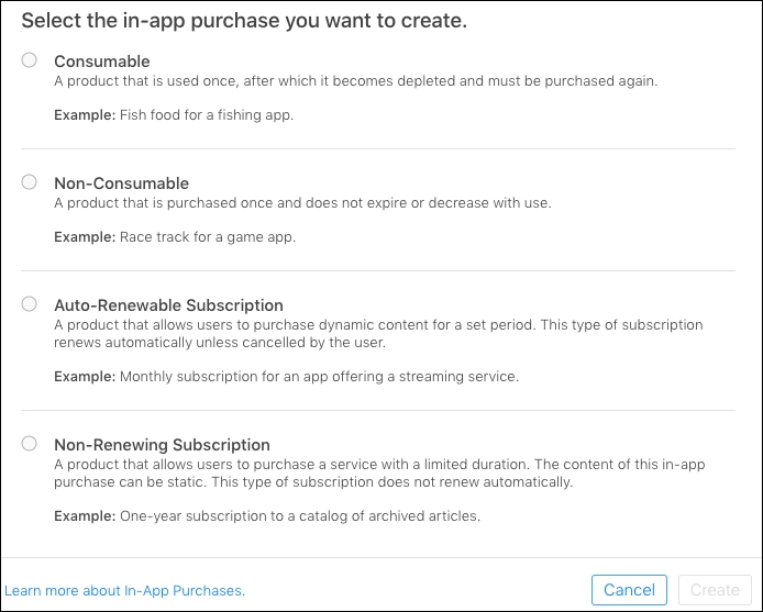Adding In-App Purchases