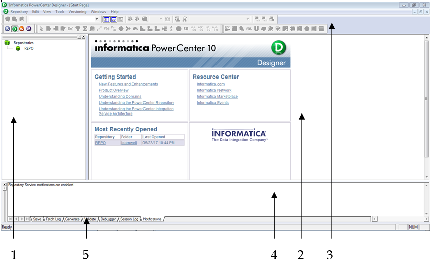 Understanding Designer Screen And Its Components Learning Informatica Understanding Designer Screen And Its Components Learning Informatica