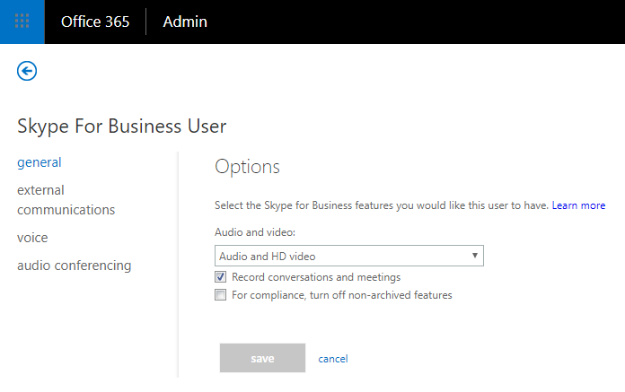 Skype For Business Office 365