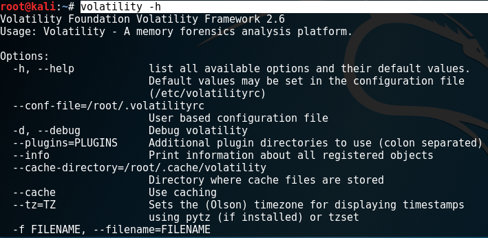 Как установить volatility на kali linux