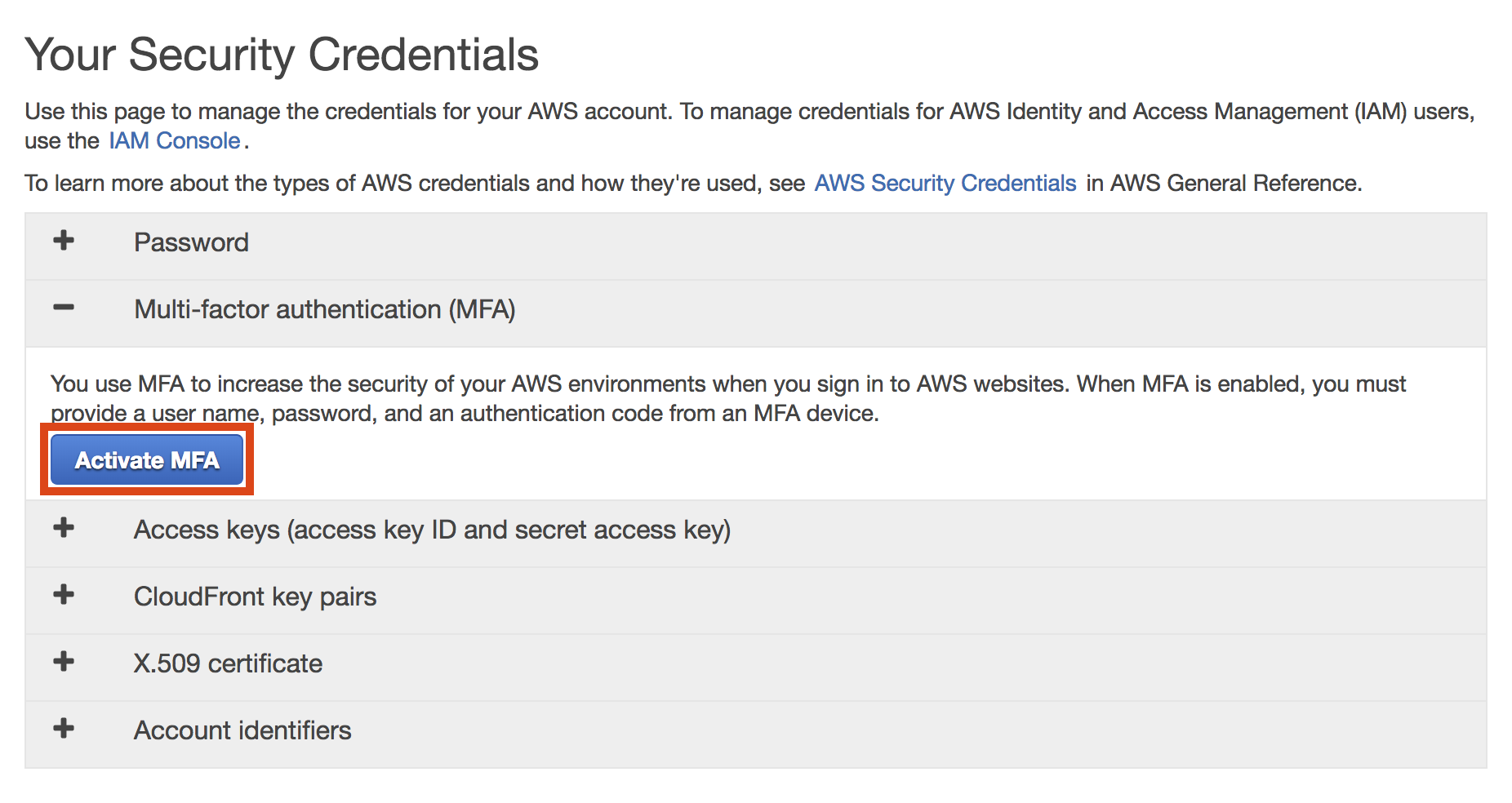 Aws Login With Root Credentials