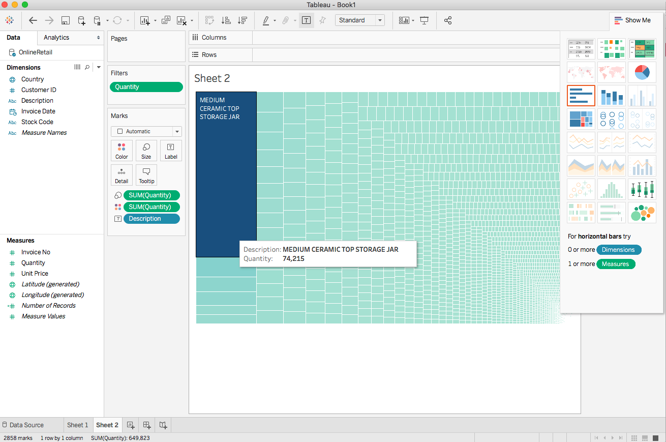Tableau Big Data Analytics with Hadoop 3