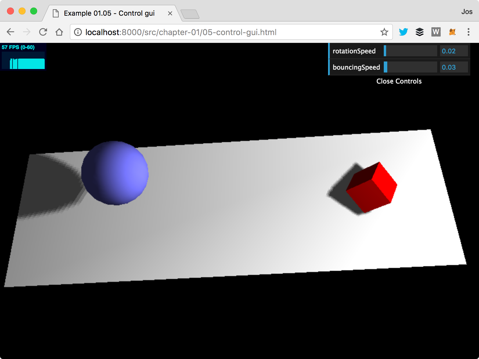 Turning the 2D web game Diep.IO into 3D using Three.js