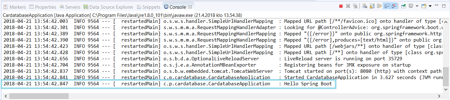 读书笔记《hands-on-full-stack-development-with-spring-boot-2-0-and-react》设置环境和工具-后端