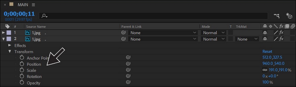 Looking at transform properties