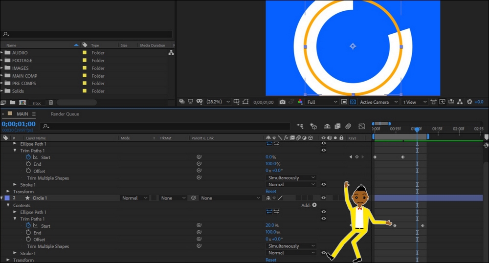 Creating shape 1
