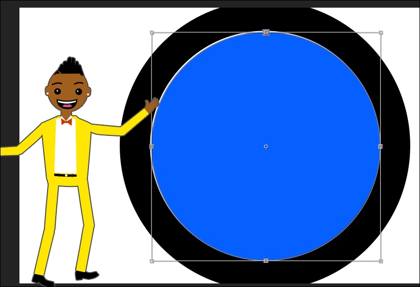 Creating a transition shape