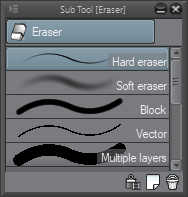 Eraser Tools and Transparent Color | Learn Clip Studio Paint - Second  Edition