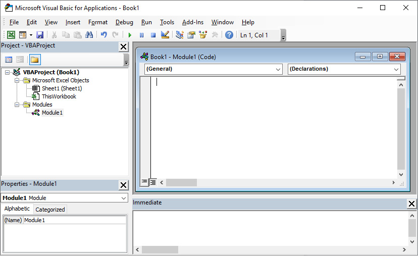 Figure 2.15 – Newly inserted module
