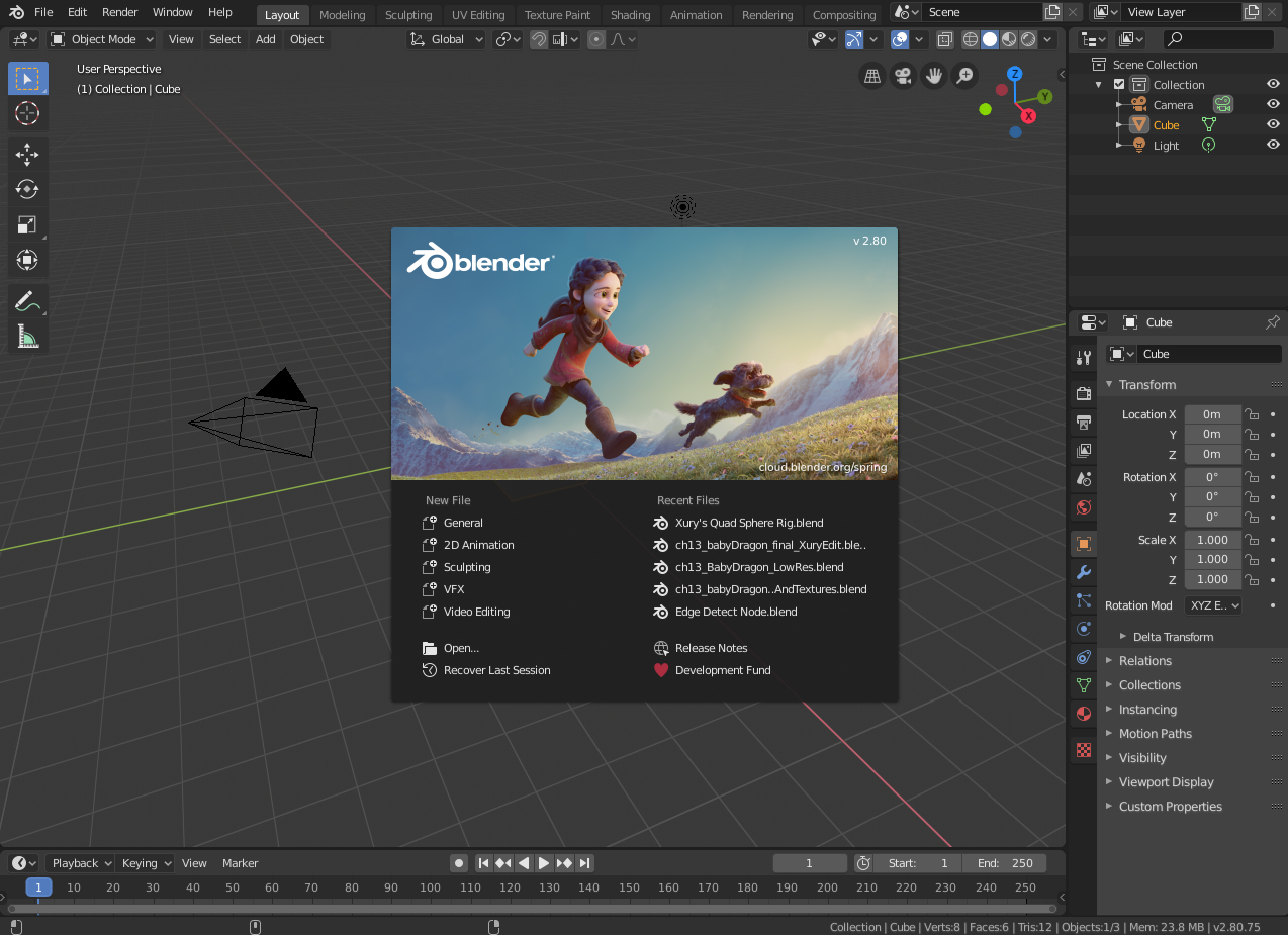 Blender 3D 3.6.4 instaling