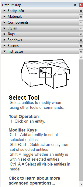 Figure 1.12: Instructor Panel Included in the Default Tray
