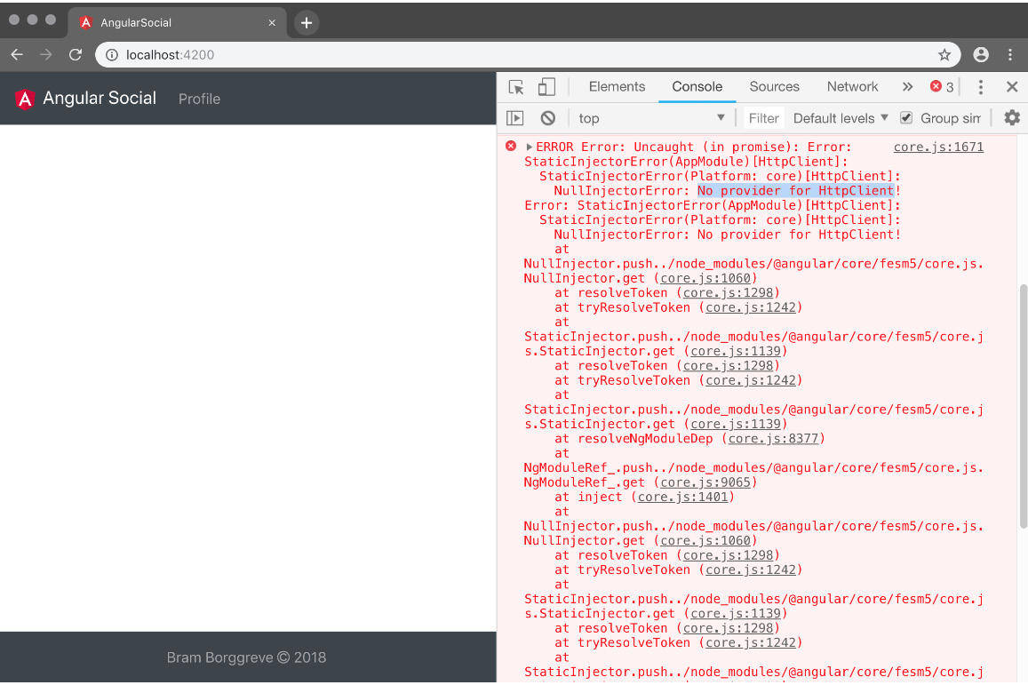 Figure 1.28: The import error