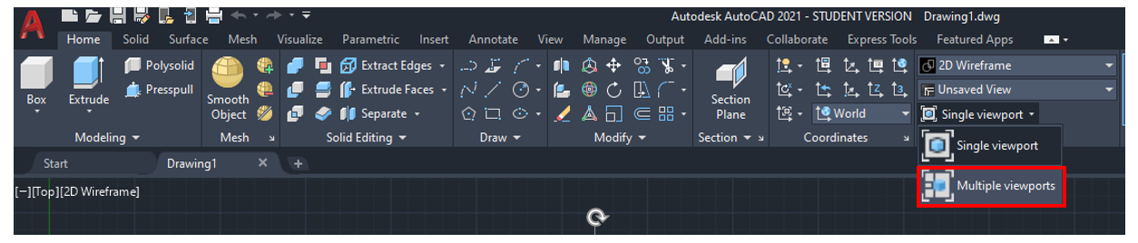 create viewport autodesk viewer