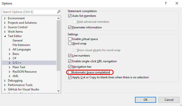 Visual studio formatting on save