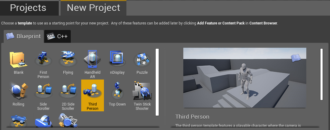 Criando um jogo runner 2d na Unreal engine 4 parte 1