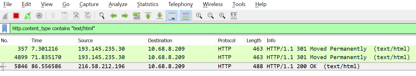 wireshark color codes meaning