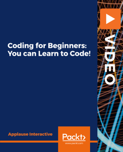 Coding for Beginners: You can Learn to Code! [Video] | Packt