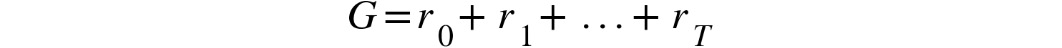 Figure 1.29: Expression for a total reward