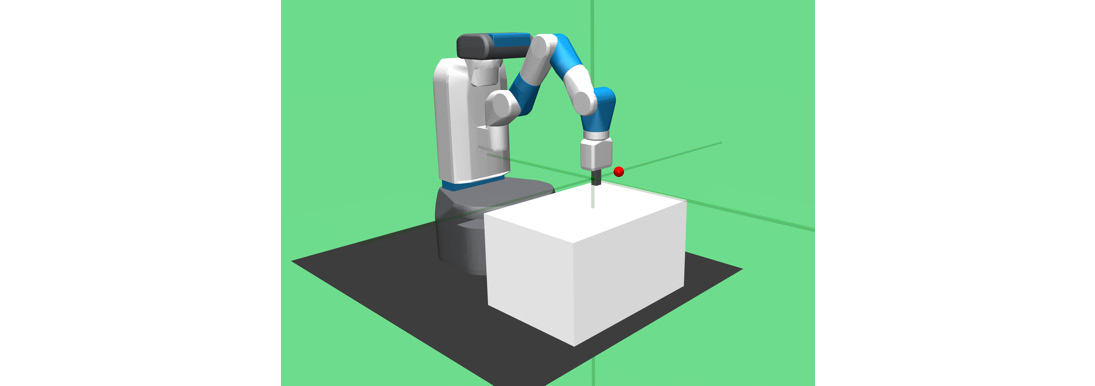 Figure 1.38: A robotic task from the Gym robotics suite