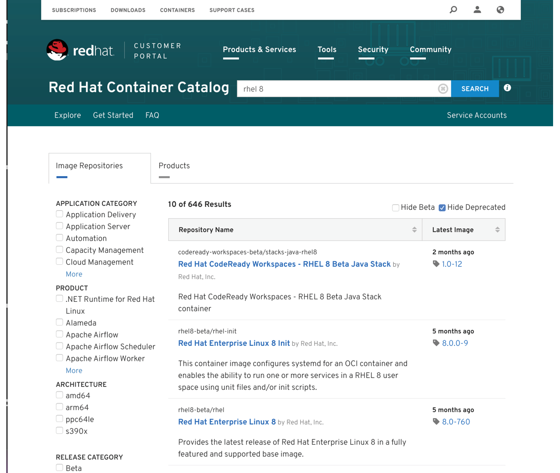 Example Rhel8 Repo File 25. An Introduction to Linux Containers | Red Hat Enterprise Linux 8 ...
