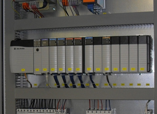 Figure 1.5 – An Allen-Bradley rack-mounted PLC
