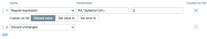 Figure 2.54 – Zabbix agent system.run item preprocessing
