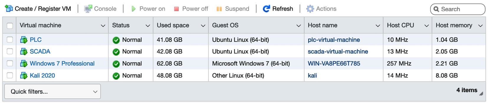 Figure 1.28 – Virtual machines
