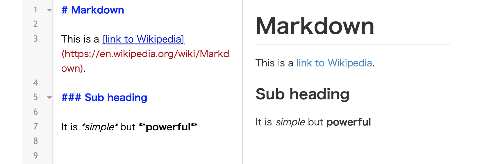 Markdown