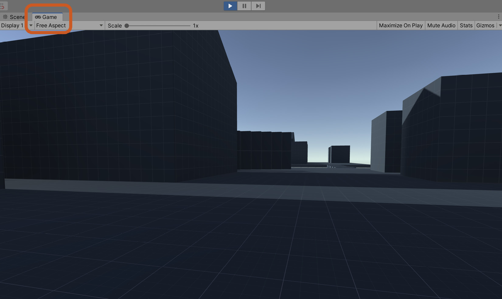 Figure 1.36 – Playtesting levels in the Game tab