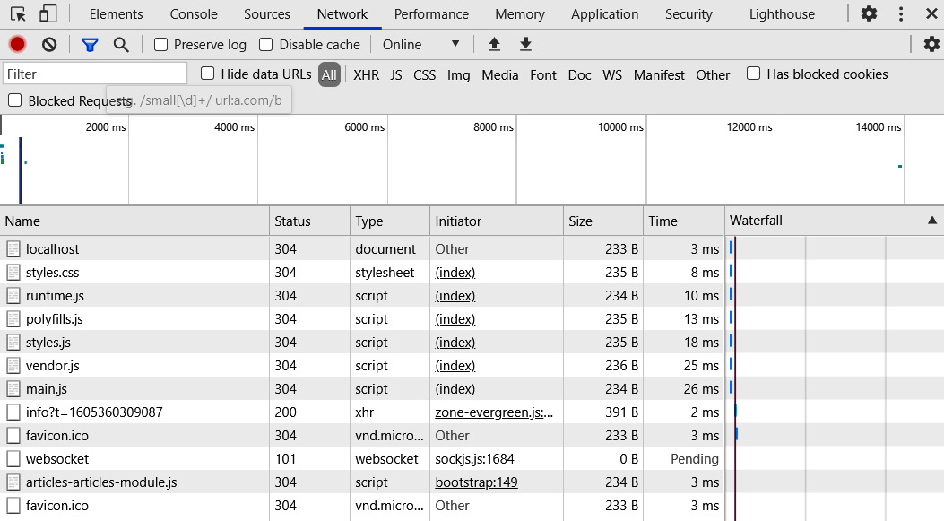 Figure 2.4 – Lazy loading Angular module