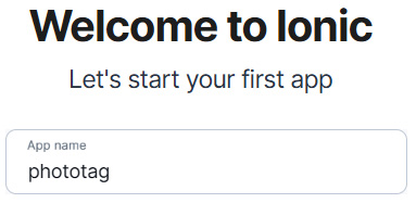 Figure 6.2 – Enter the application name