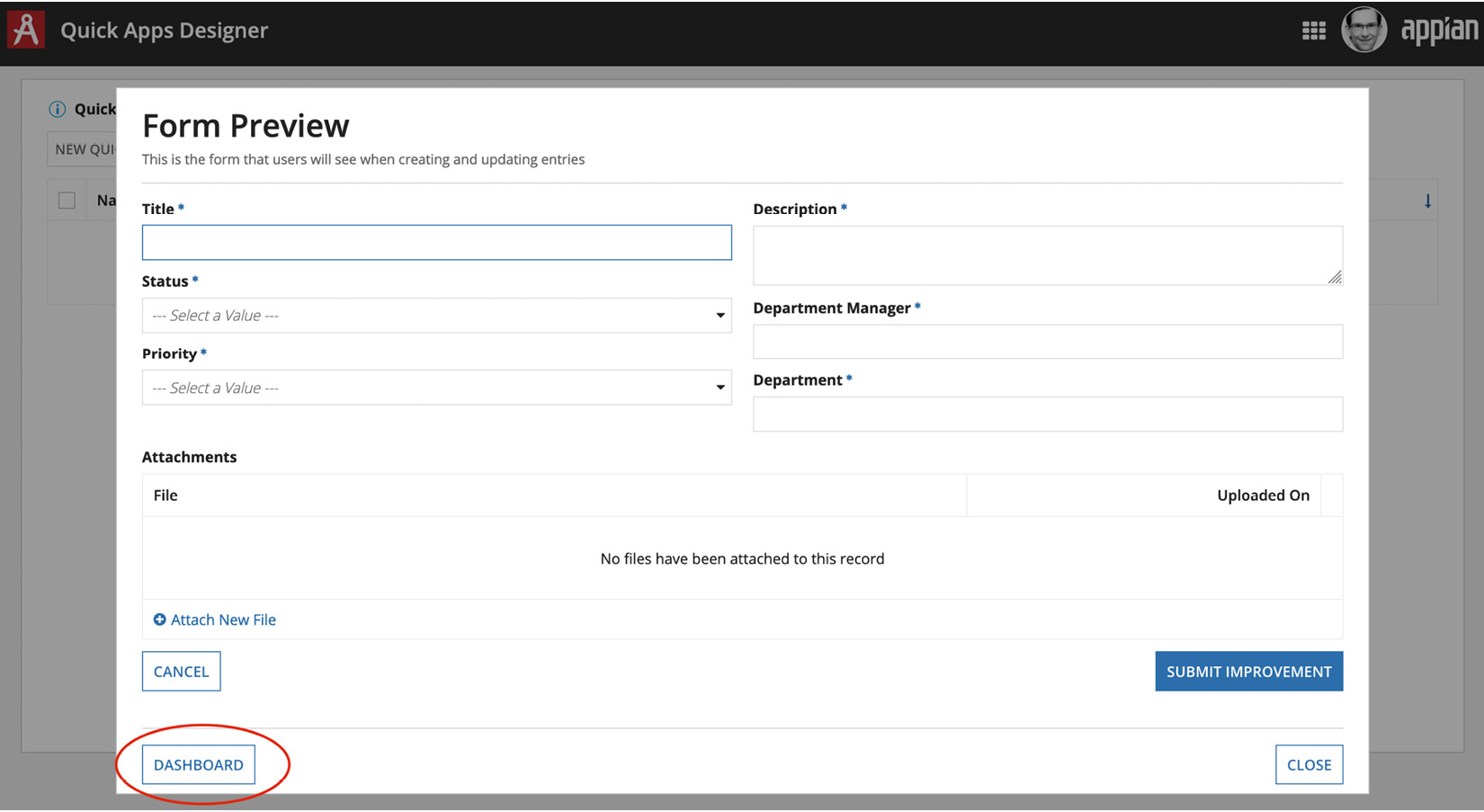 Figure 1.18 – Form preview
