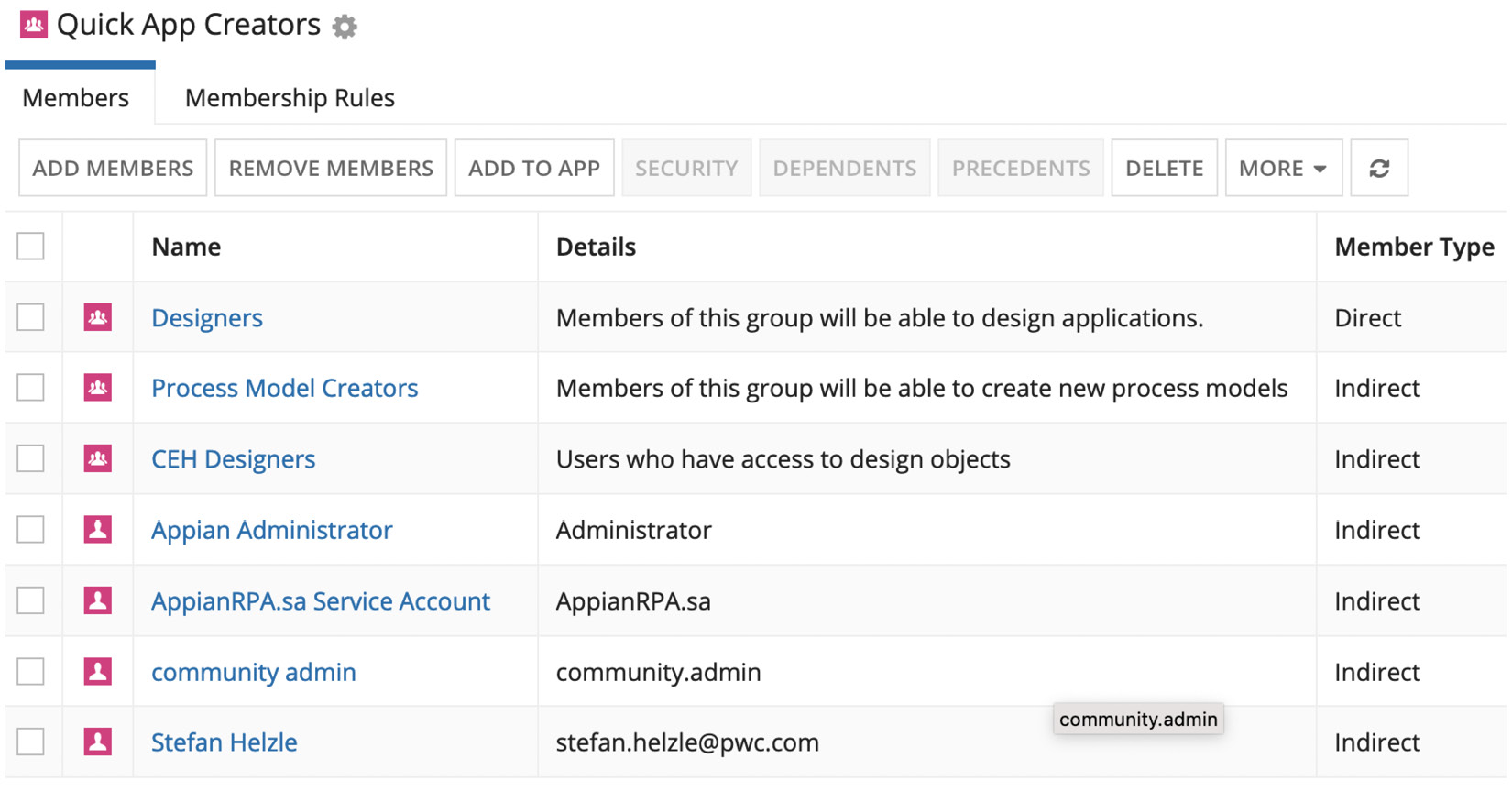 Figure 1.9 – Group added