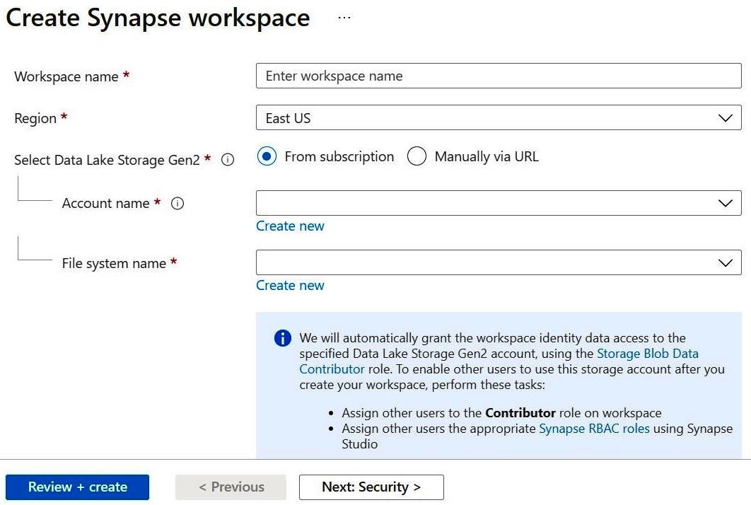 Figure 1.7 – A screenshot highlighting assignment of the Storage Blob Data Contributor role