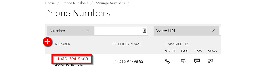 Displaying the activated number